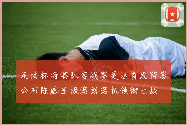 足协杯海港队客战赛更达首发阵容公布陈威王振澳刘若钒领衔出战